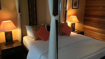 Vila | 1 kamar tidur, seprai premium, minibar, dan brankas