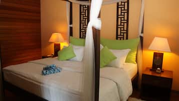 Villa | 1 yatak odası, kaliteli yatak takımı, minibar, odada kasa