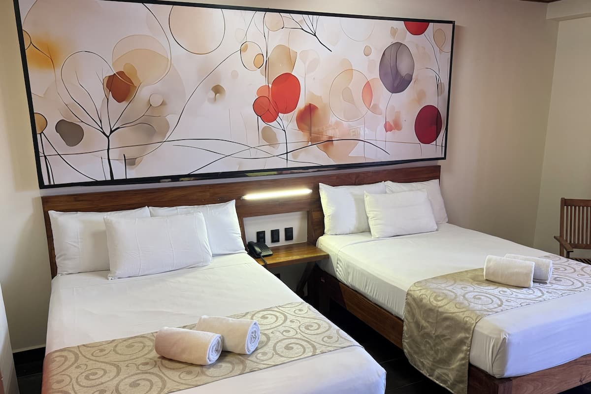 1 bedroom, desk, blackout curtains, free WiFi