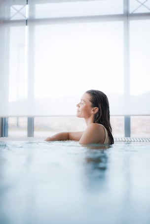 Couples treatment rooms, sauna, hot tub, steam room, Turkish bath. Vestlia Resort