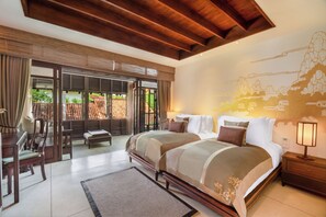 Egyptian cotton sheets, premium bedding, pillowtop beds, minibar