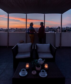 Vue depuis l’hébergement 