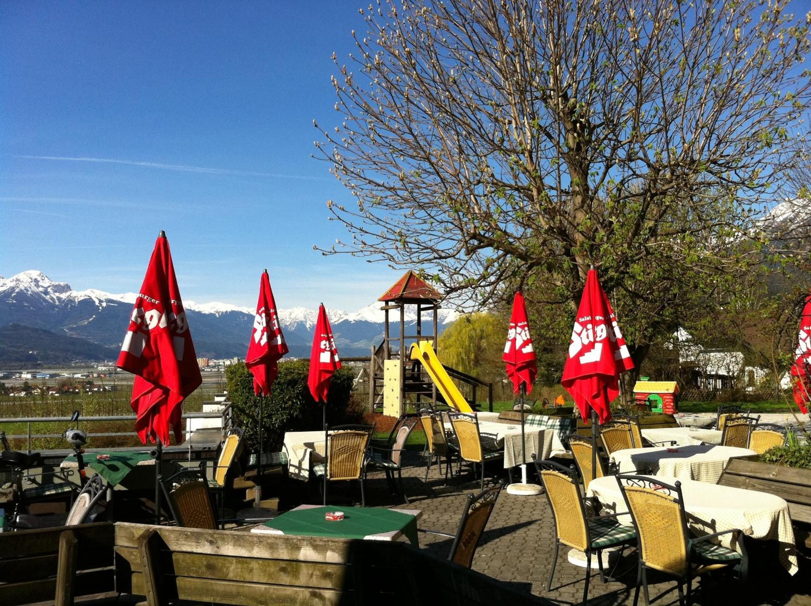 local cuisine, garden views