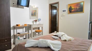 Apartamento | Cortinas blackout, quartos à prova de som, ferros/tábuas de passar roupa