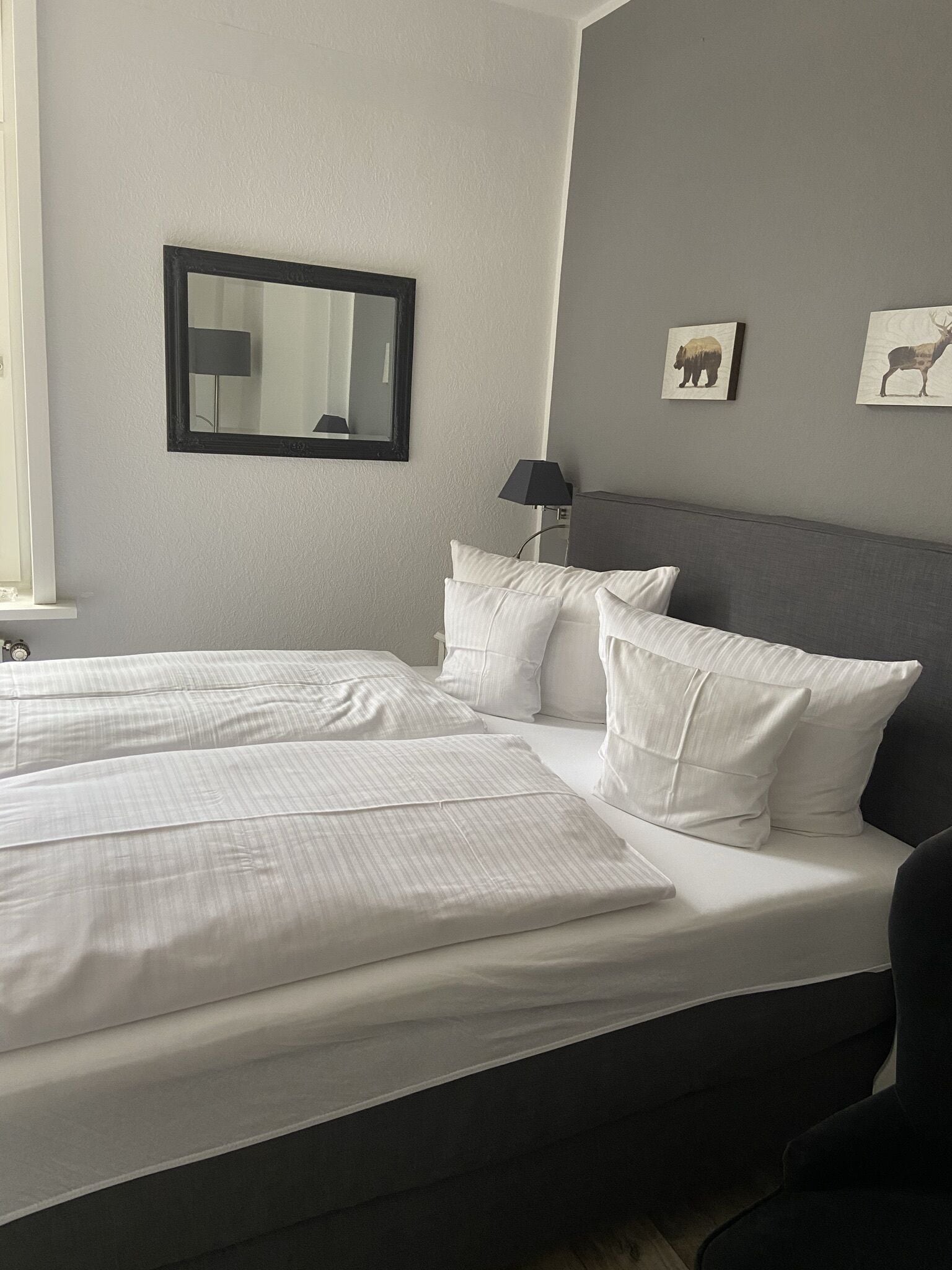 superior double room, garden view | down duvets, in-room safe, desk, blackout curtains