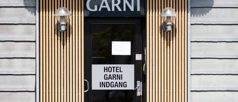 Façade de l’hébergement