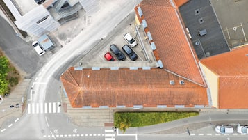 Overnatningsstedets facade