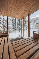 Sauna seca, banho turco/hammam, tratamentos corporais