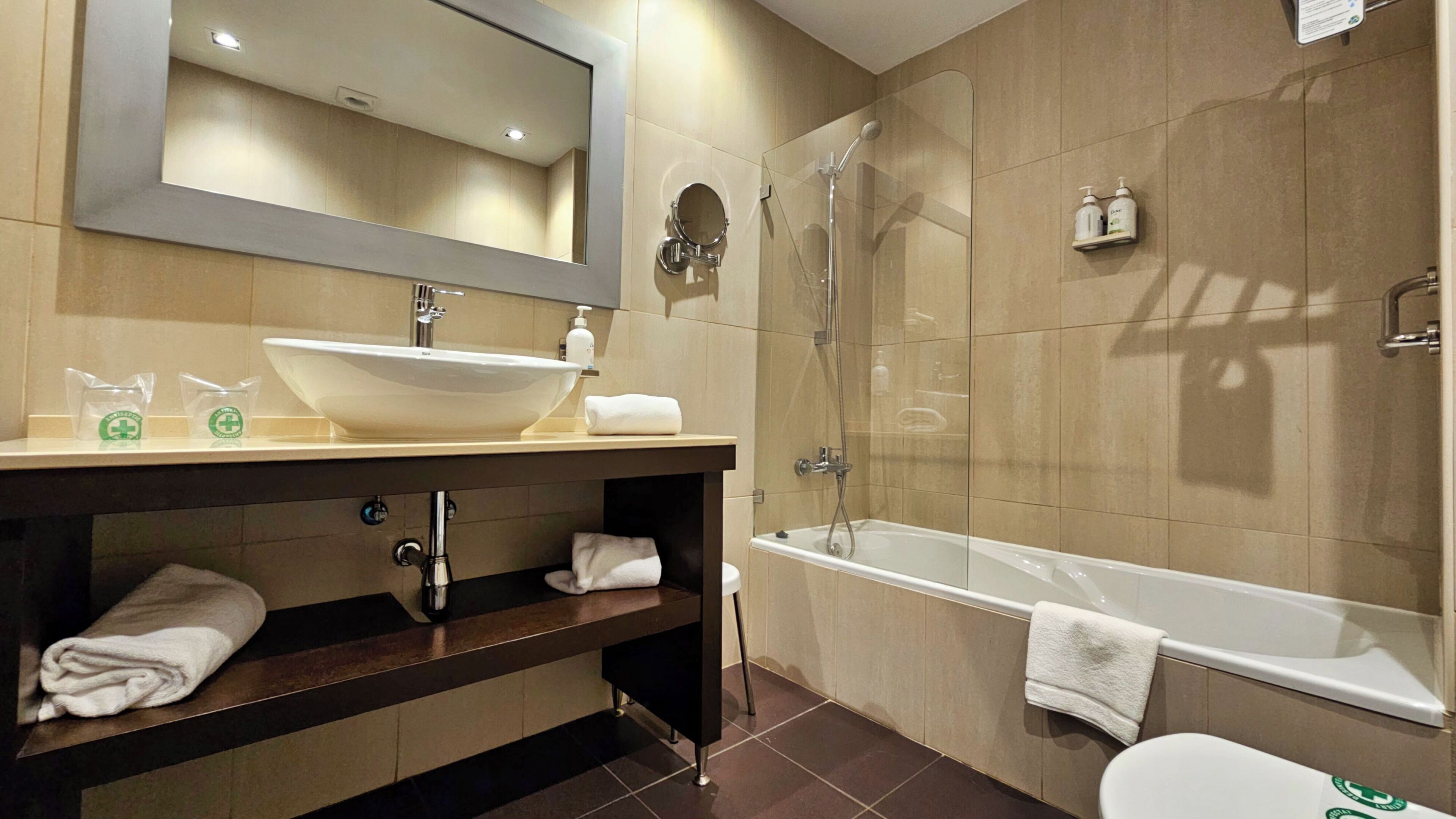 single room | bathroom | combined shower/bathtub, free toiletries, hair dryer, bidet