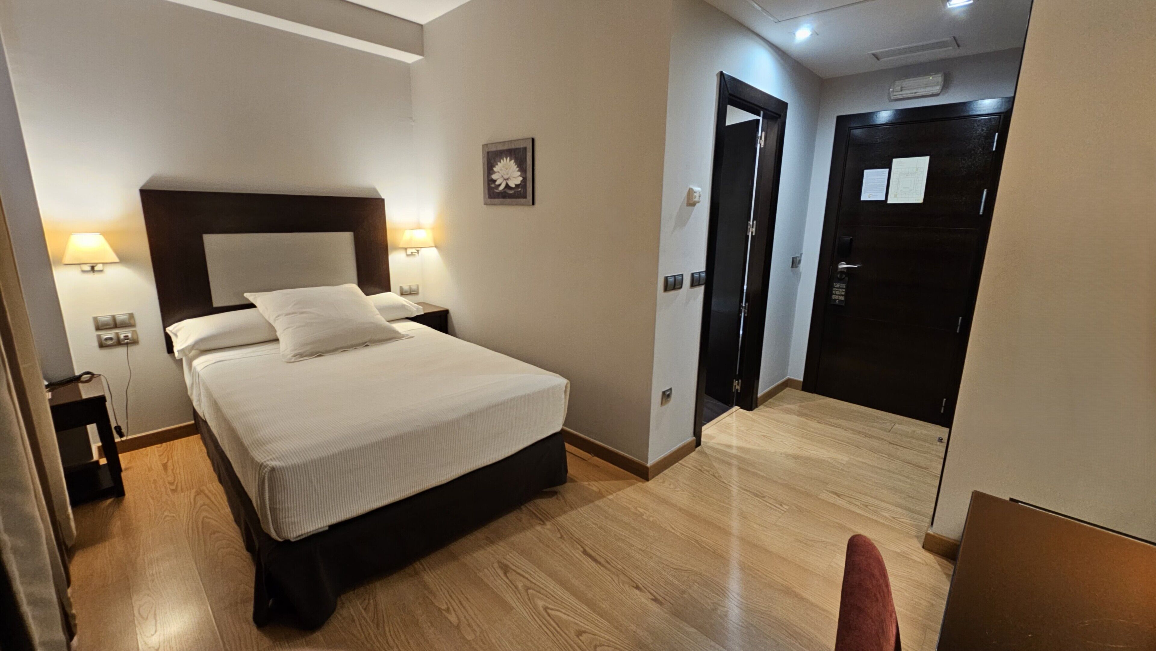 premium bedding, down duvets, memory-foam beds, minibar