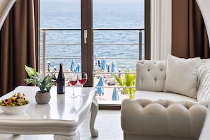 Suit Room | Premium bedding, Select Comfort beds, minibar, in-room safe - Elite Hotel Yalıkavak (Bodrum)