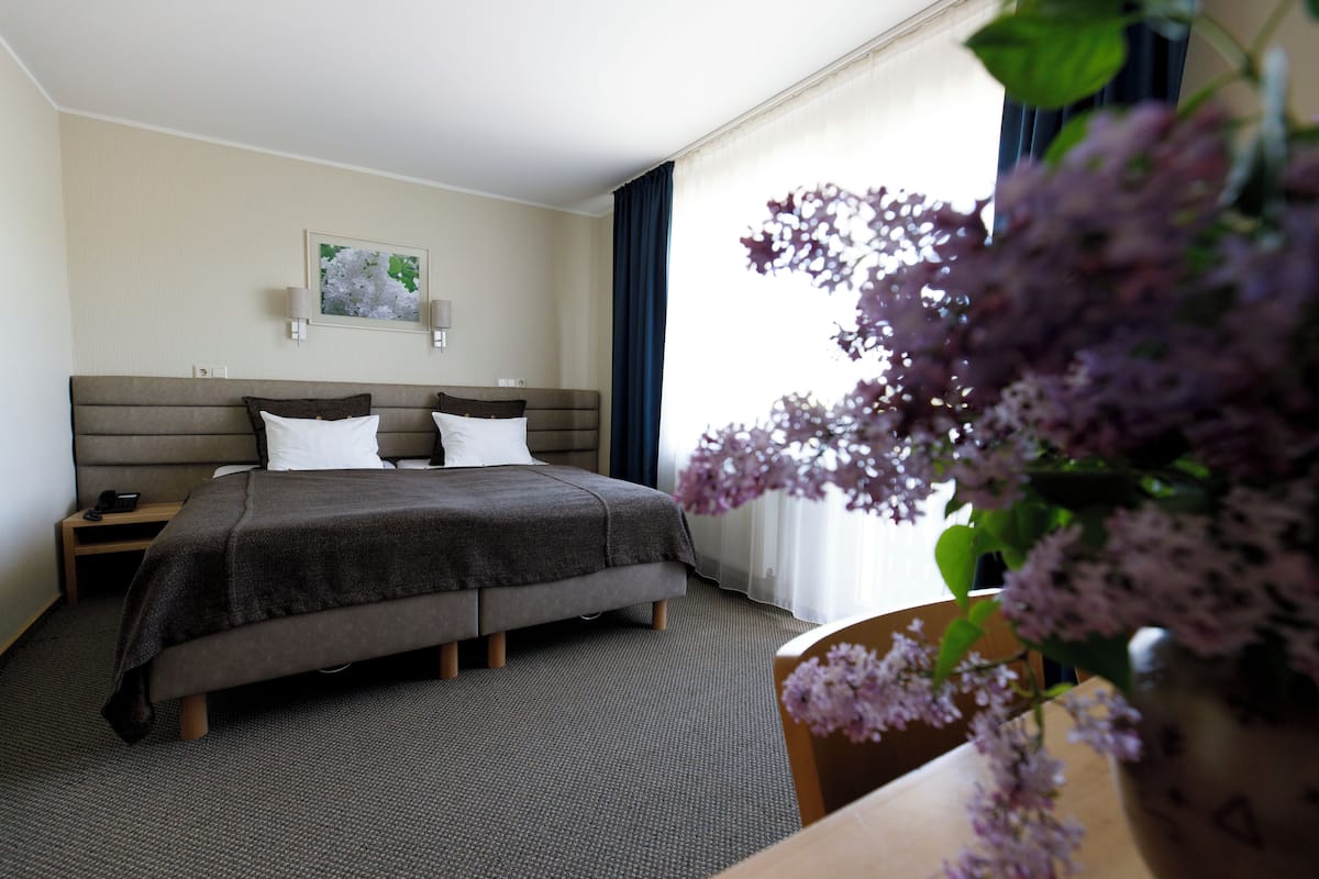 tweepersoonskamer Free Access to Spa | Een kluis op de kamer, individueel gedecoreerd, individueel gemeubileerd