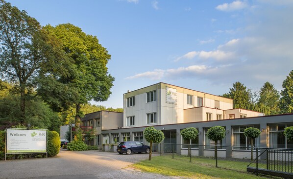Overnatningsstedets facade
