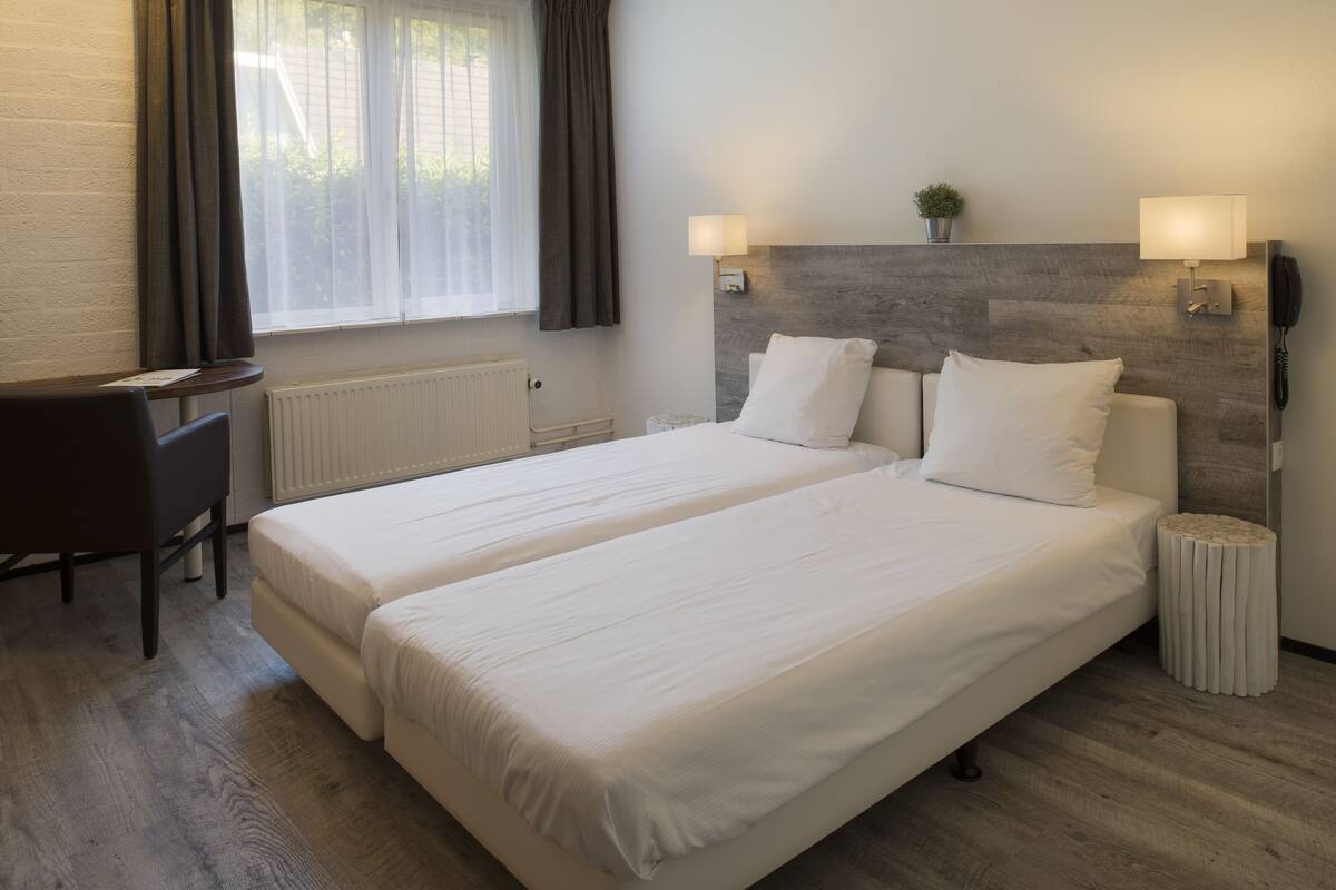 double or twin room | 1 bedroom, pillow-top beds, individually furnished, desk