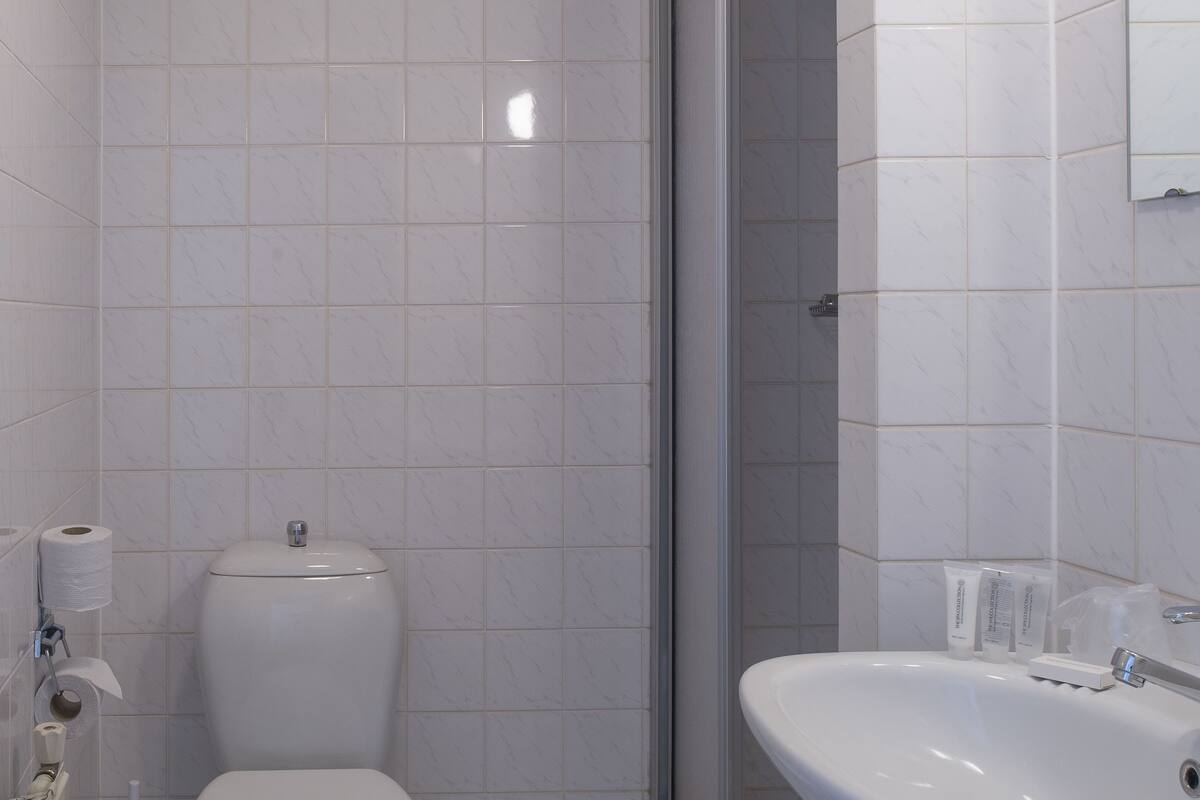 single room | bathroom | free toiletries, hair dryer, towels