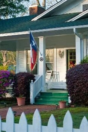 Fassade der Unterkunft