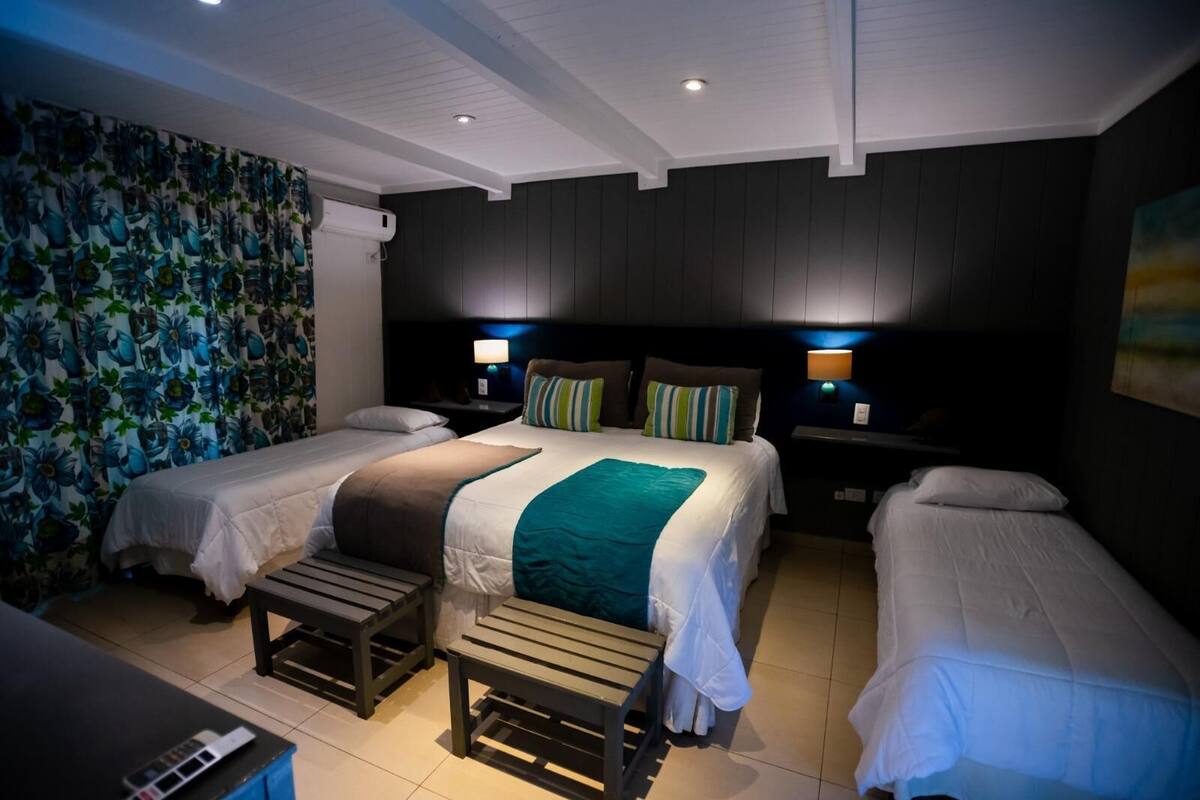 Minibar, in-room safe, desk, blackout curtains