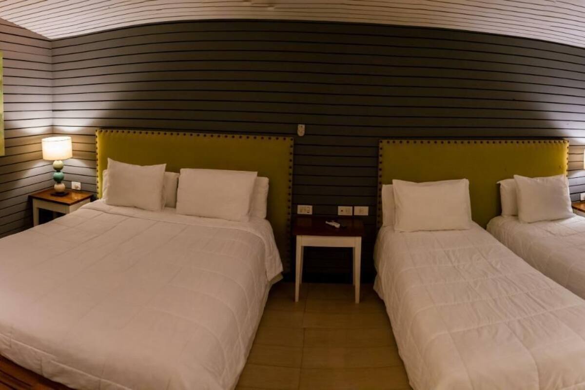 Minibar, in-room safe, desk, blackout curtains