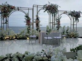 Área de bodas al aire libre