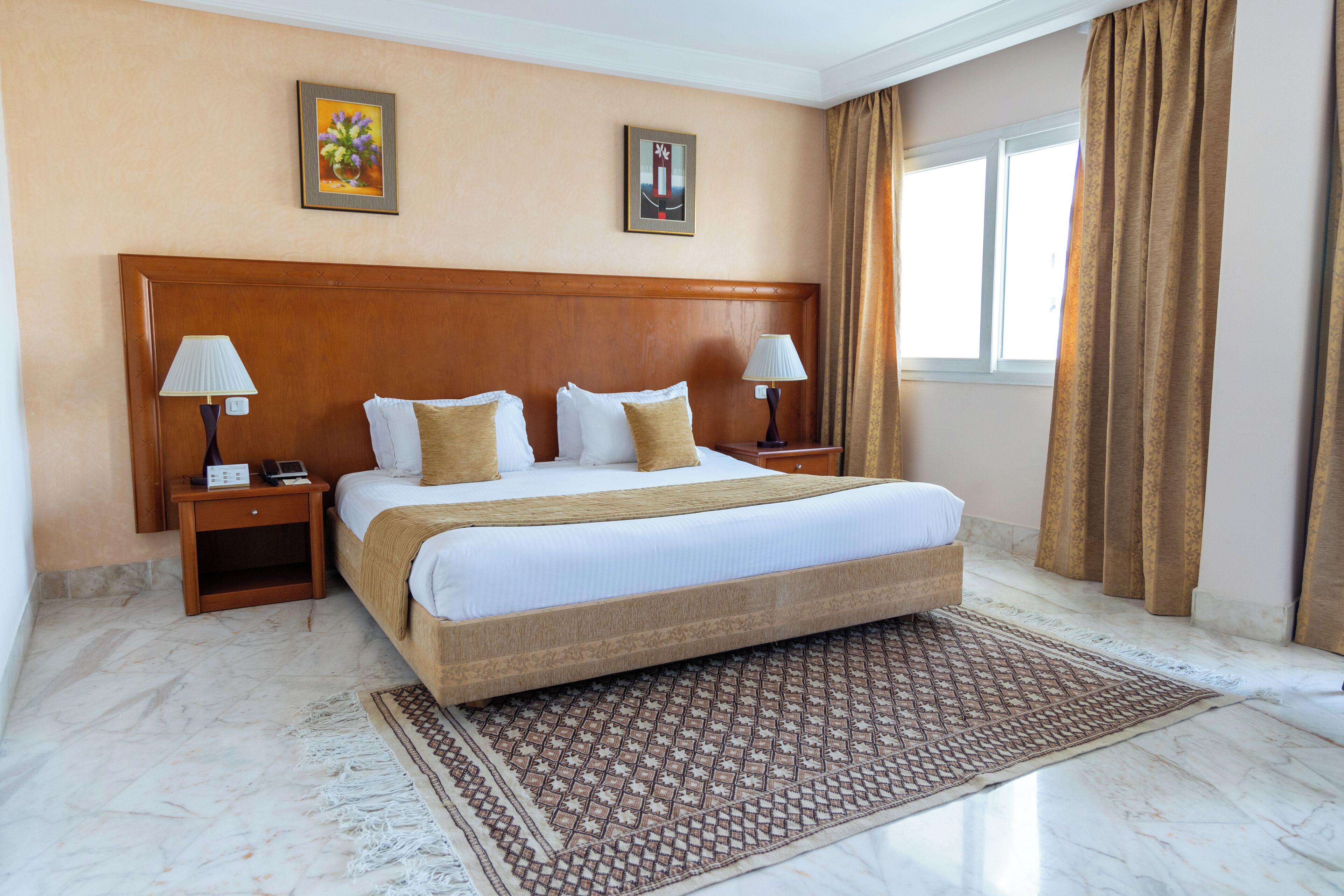 superior double or twin room | minibar, in-room safe, desk, blackout curtains