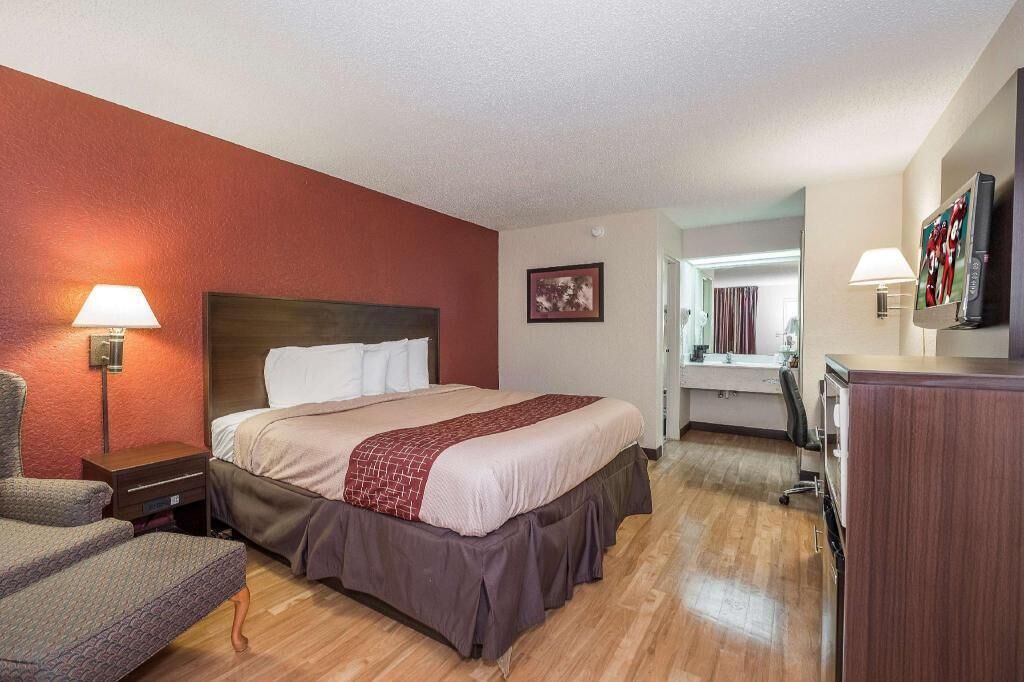 In-room safe, desk, blackout drapes, iron/ironing board