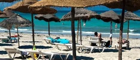 Privat strand