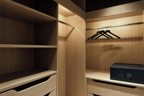 Premium bedding, down duvets, minibar, in-room safe