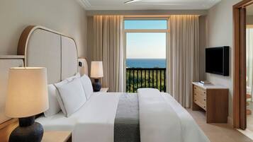 Premium Suite, 1 Bedroom, Sea View (Balcony) | Premium bedding, down comforters, minibar, in-room safe