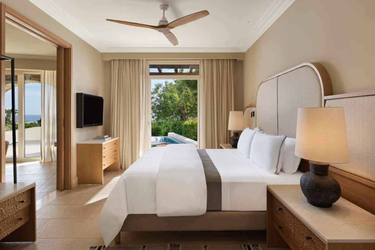 Suite Premium, 1 chambre, non-fumeurs, vue mer | 1 chambre, literie de qualité supérieure, couette en duvet d'oie