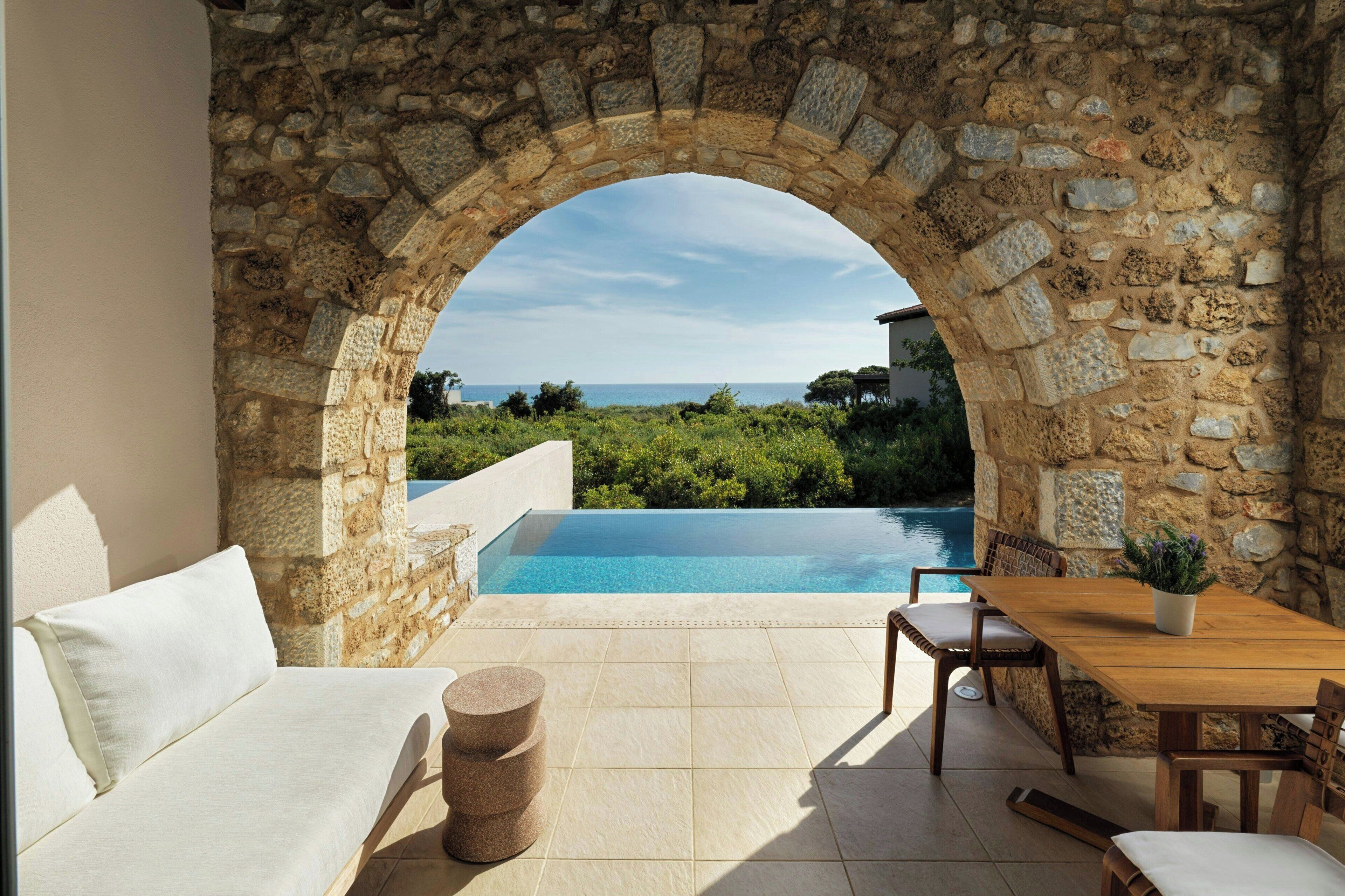 Indoor pool, seasonal outdoor pool