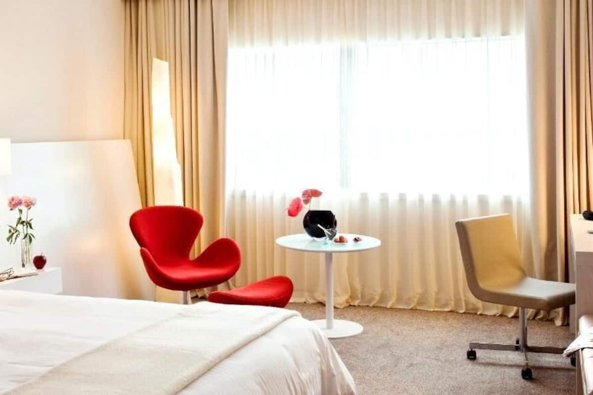 Down comforters, minibar, in-room safe, individually decorated