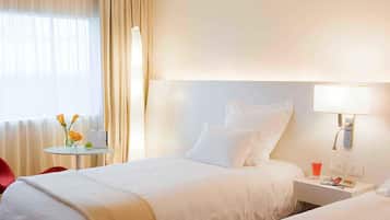 Down duvets, minibar, in-room safe, individually decorated