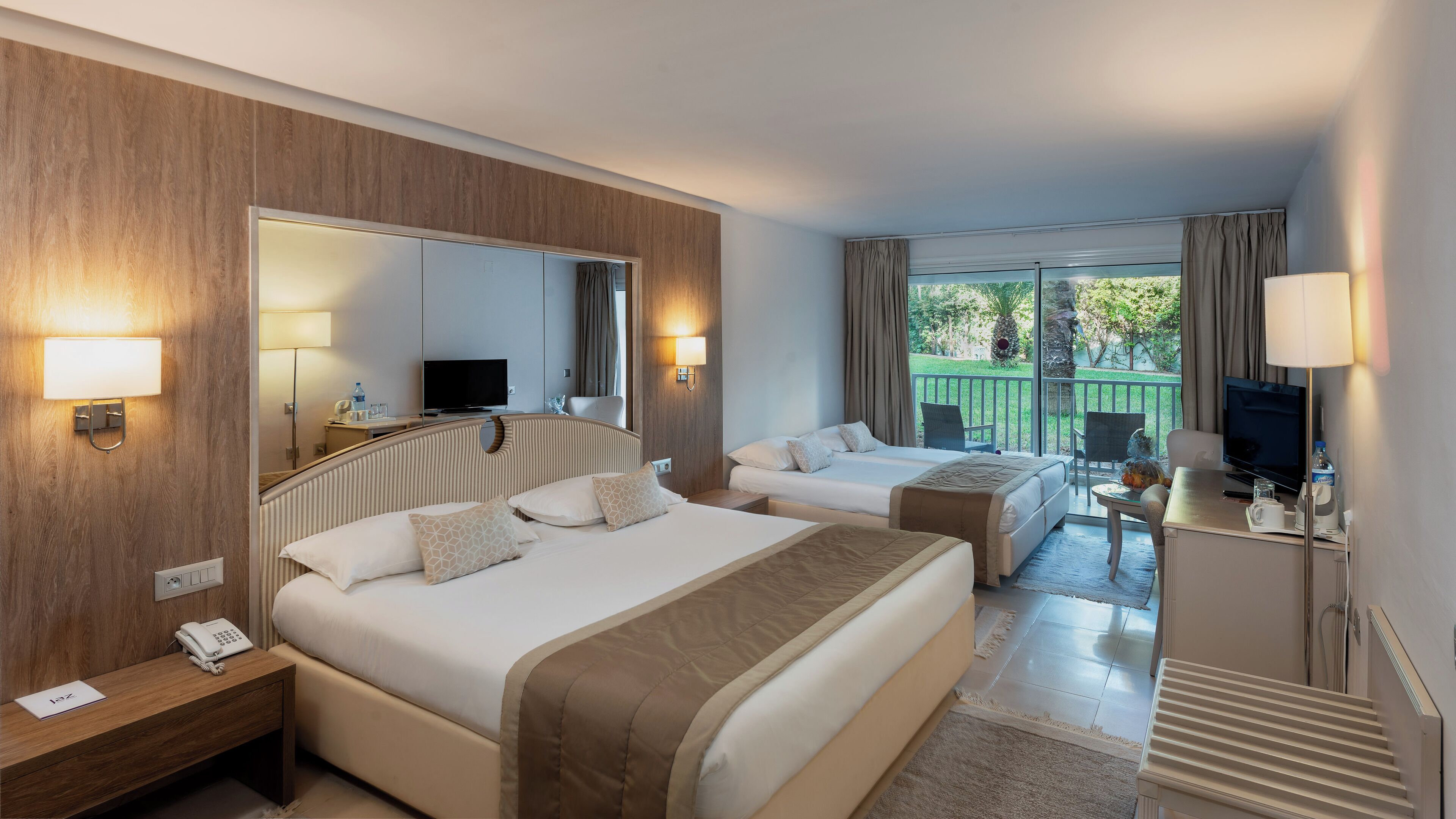 Minibar, in-room safe, blackout curtains, free WiFi