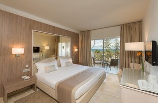 Minibar, caja de seguridad en la habitación y cortinas blackout 