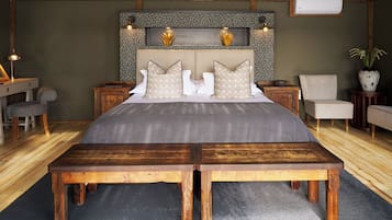 Luxury (Waterfront) | Premium bedding, minibar, in-room safe, desk