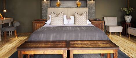 Luxury (Waterfront) | Premium bedding, minibar, in-room safe, desk