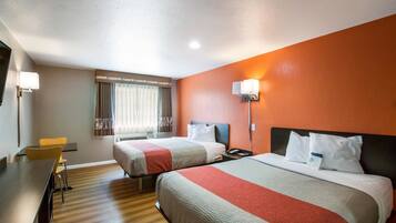 Free WiFi, bed sheets