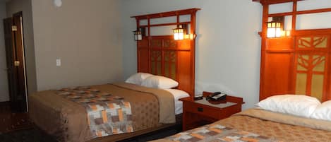 Free WiFi, bed sheets