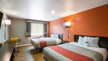 Deluxe Room, 2 Queen Beds, Non Smoking, Refrigerator & Microwave | Free WiFi