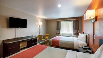 Free WiFi, bed sheets