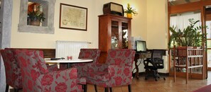 Sala de estar en el lobby