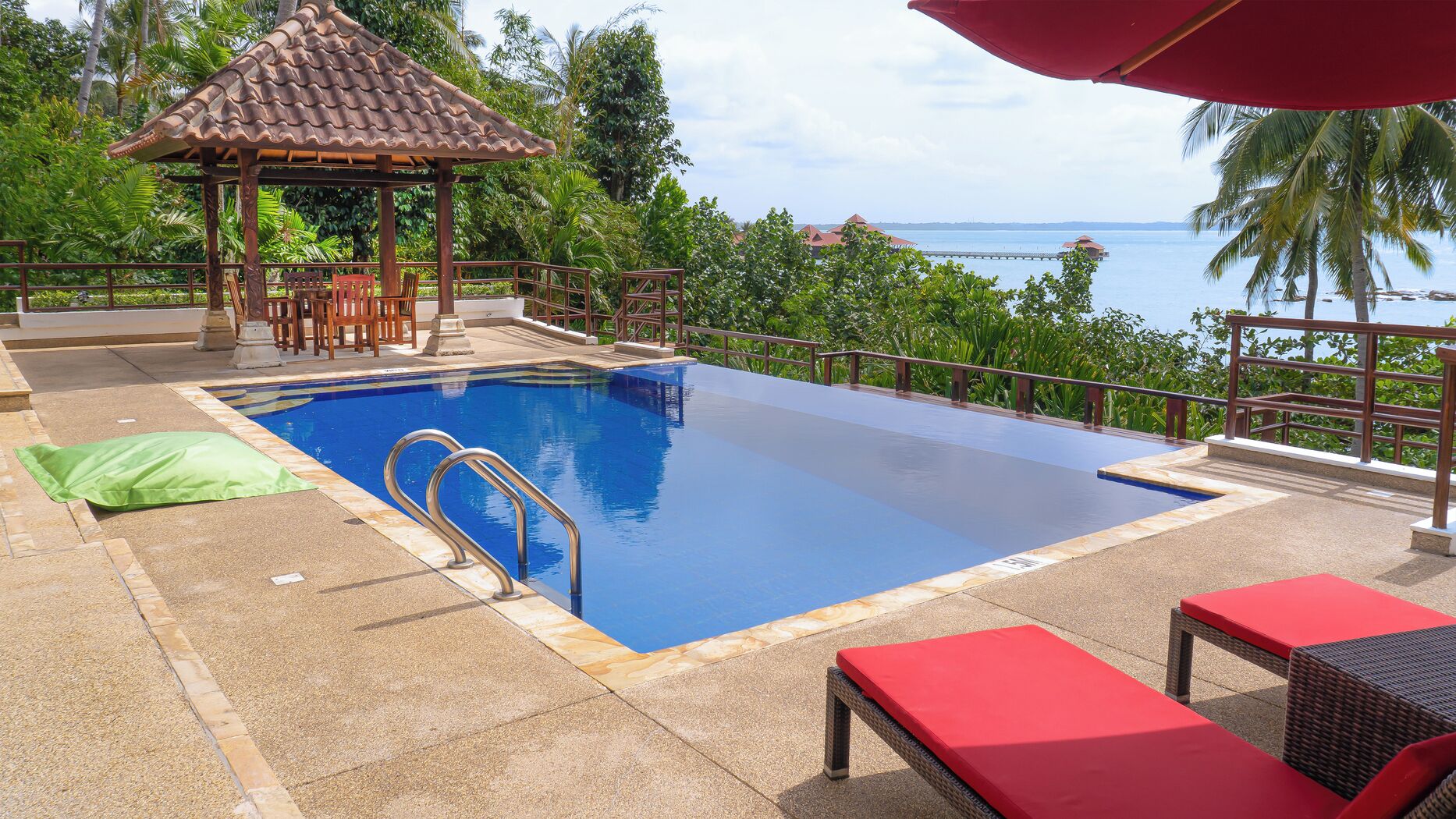 2-Bedroom Sea Front Private Pool Villa | Beach/ocean view