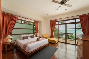 2-Bedroom Sea View Private Pool Villa | Premium bedding, minibar, in-room safe, desk - Indra Maya Pool Villas (Bintan)