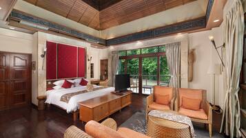 Villa, 4 camere da letto, vista mare | 2 camere, biancheria da letto di alta qualità, minibar