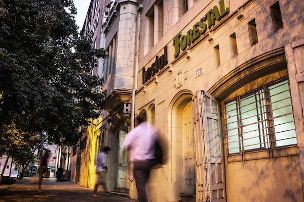 Fachada de la propiedad