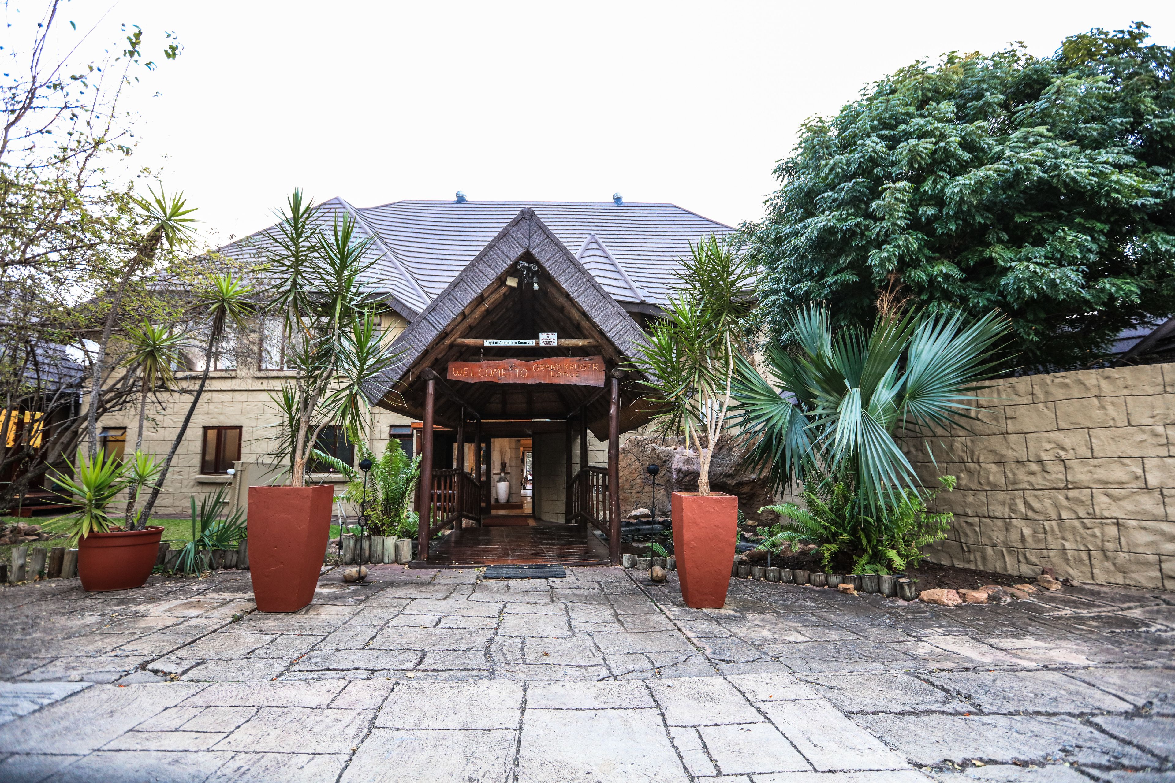 Façade de l’hébergement