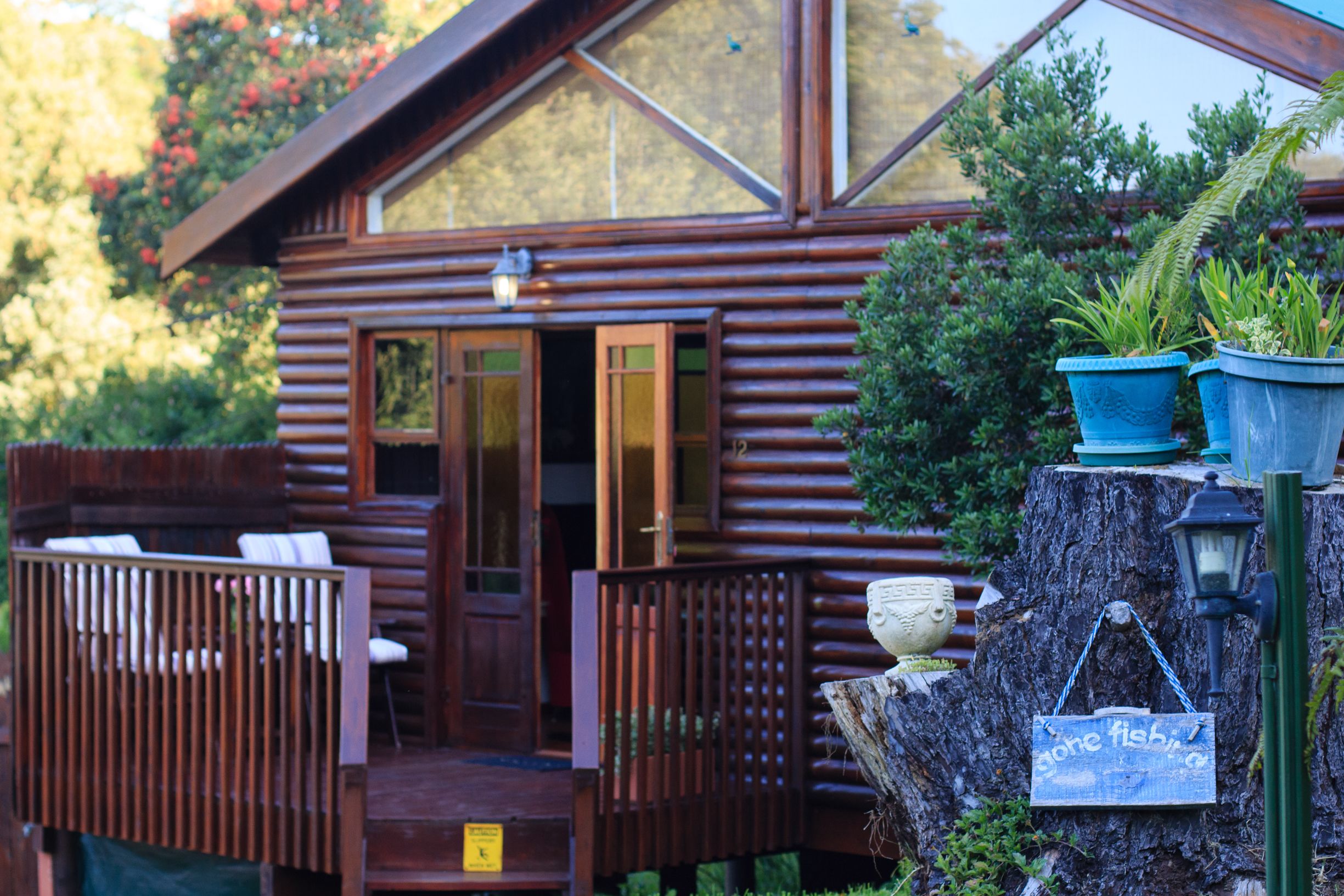 12 Garden Chalet | Balcony