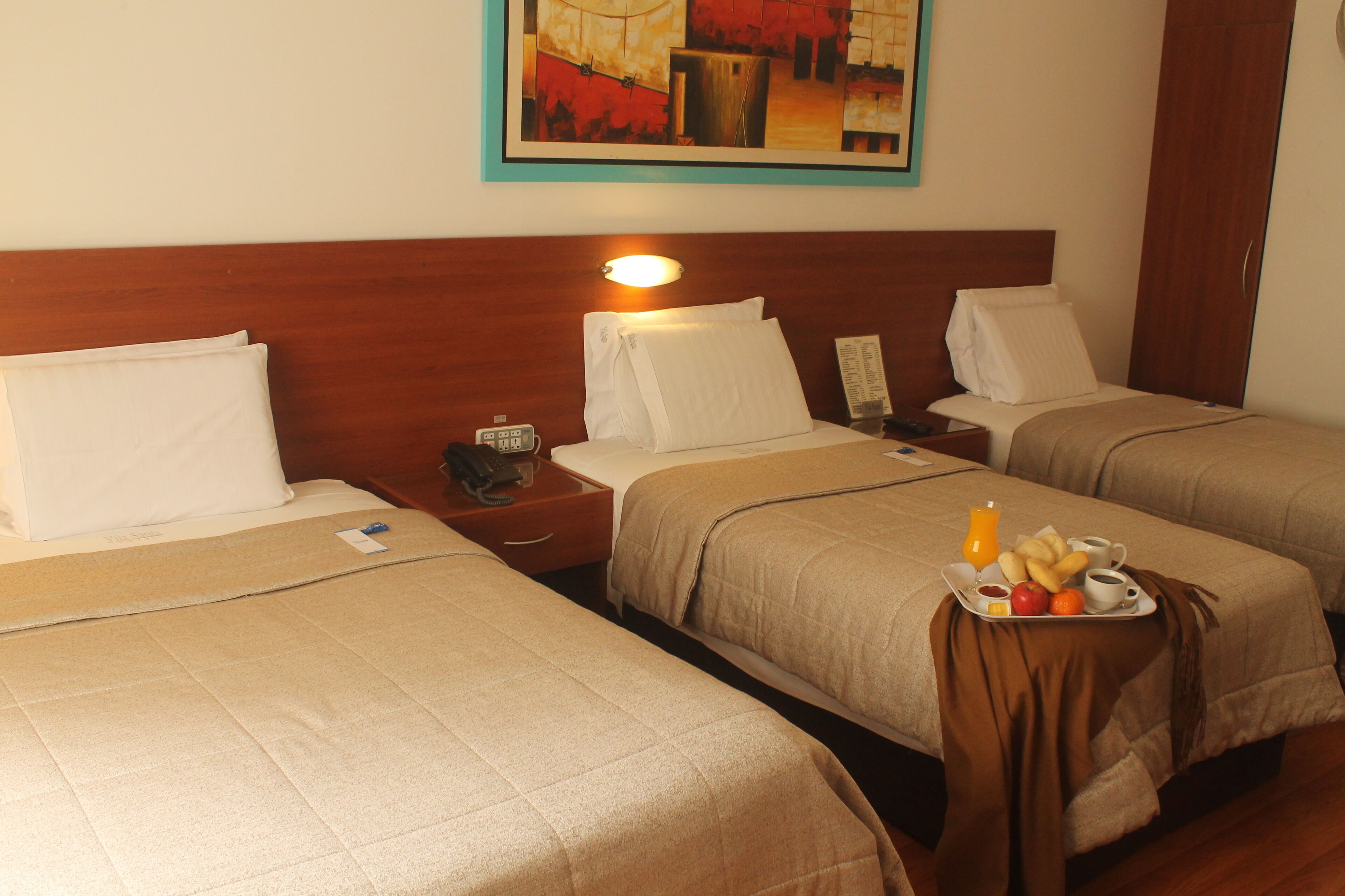 triple room | in-room safe, desk, laptop workspace, free wifi