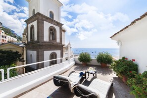 Superior Studio, Sea View | Terrace/patio - Villa Flavio Gioia (Positano)