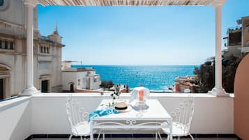 Monolocale Superior, vista mare (Large) | Balcone